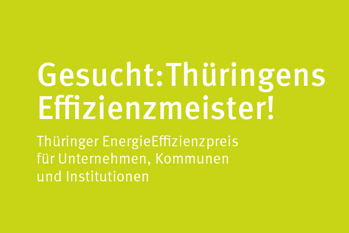 Thuringian Energy Efficiency Award – We are nominated!